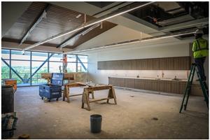 lighting and ceiling area B